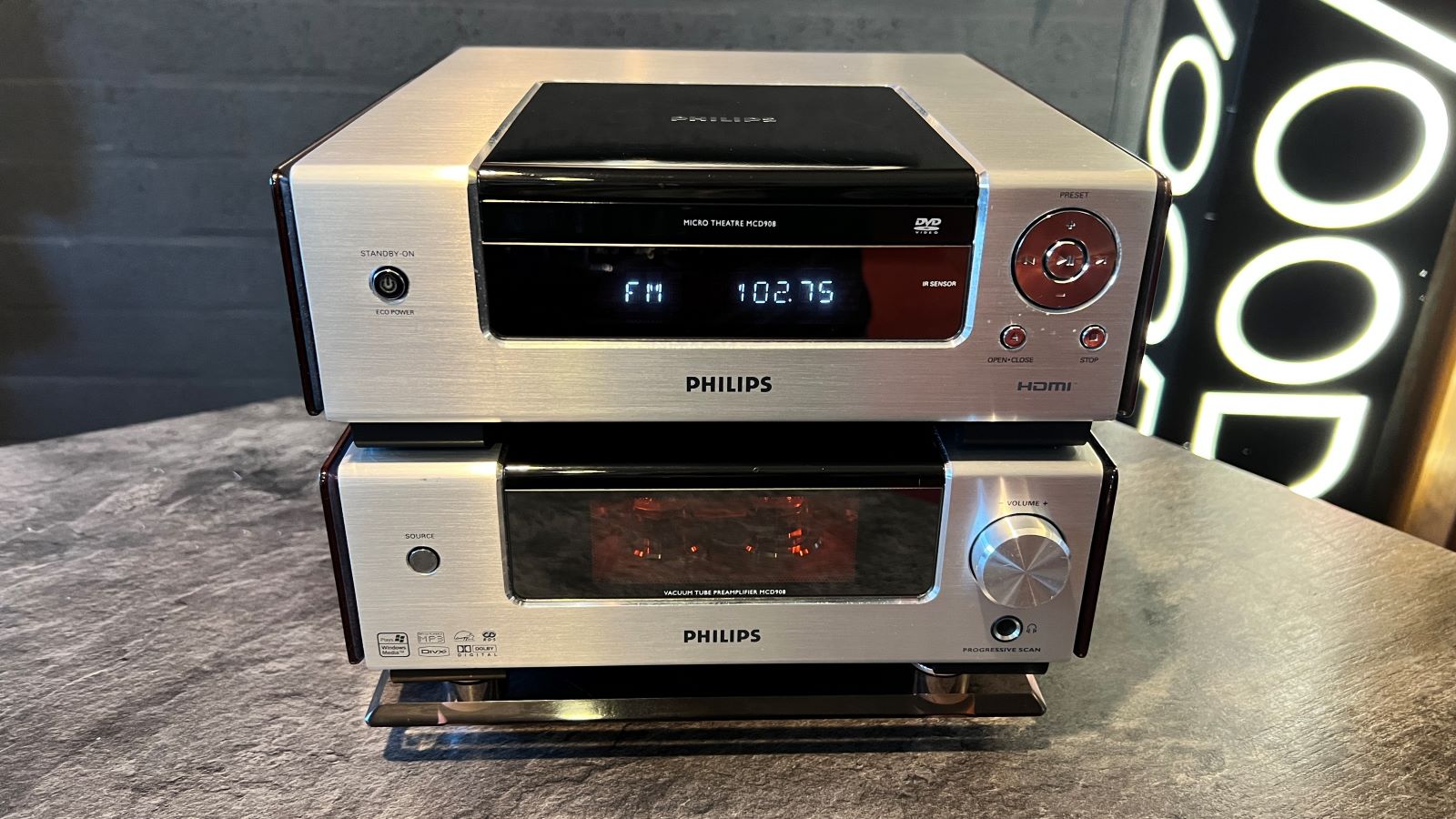 Philips MCD908 hifi set incl. afstandsbediening