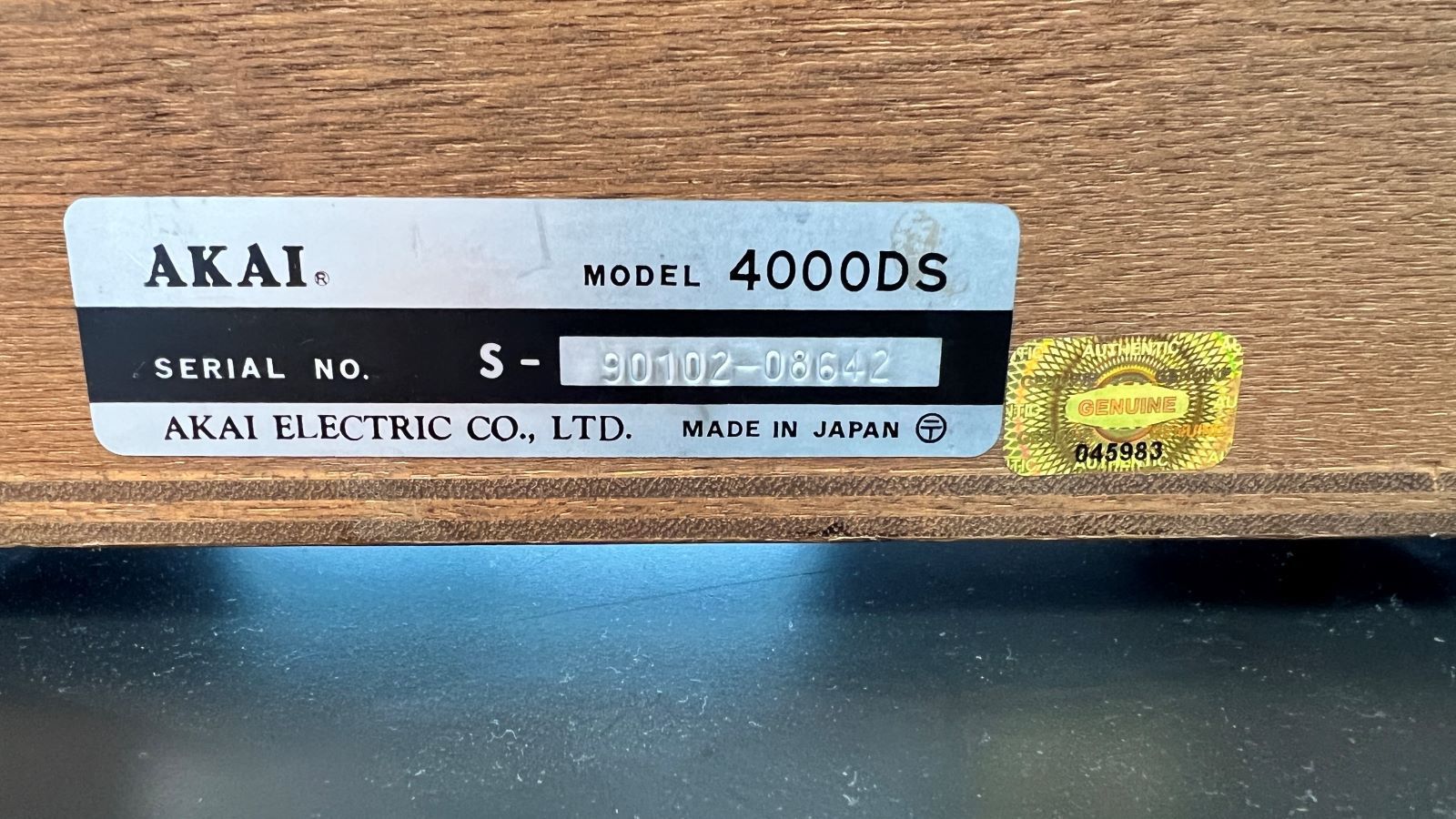 Akai 4000DS Stereo Reel to Reel bandrecorder (1973-78)
