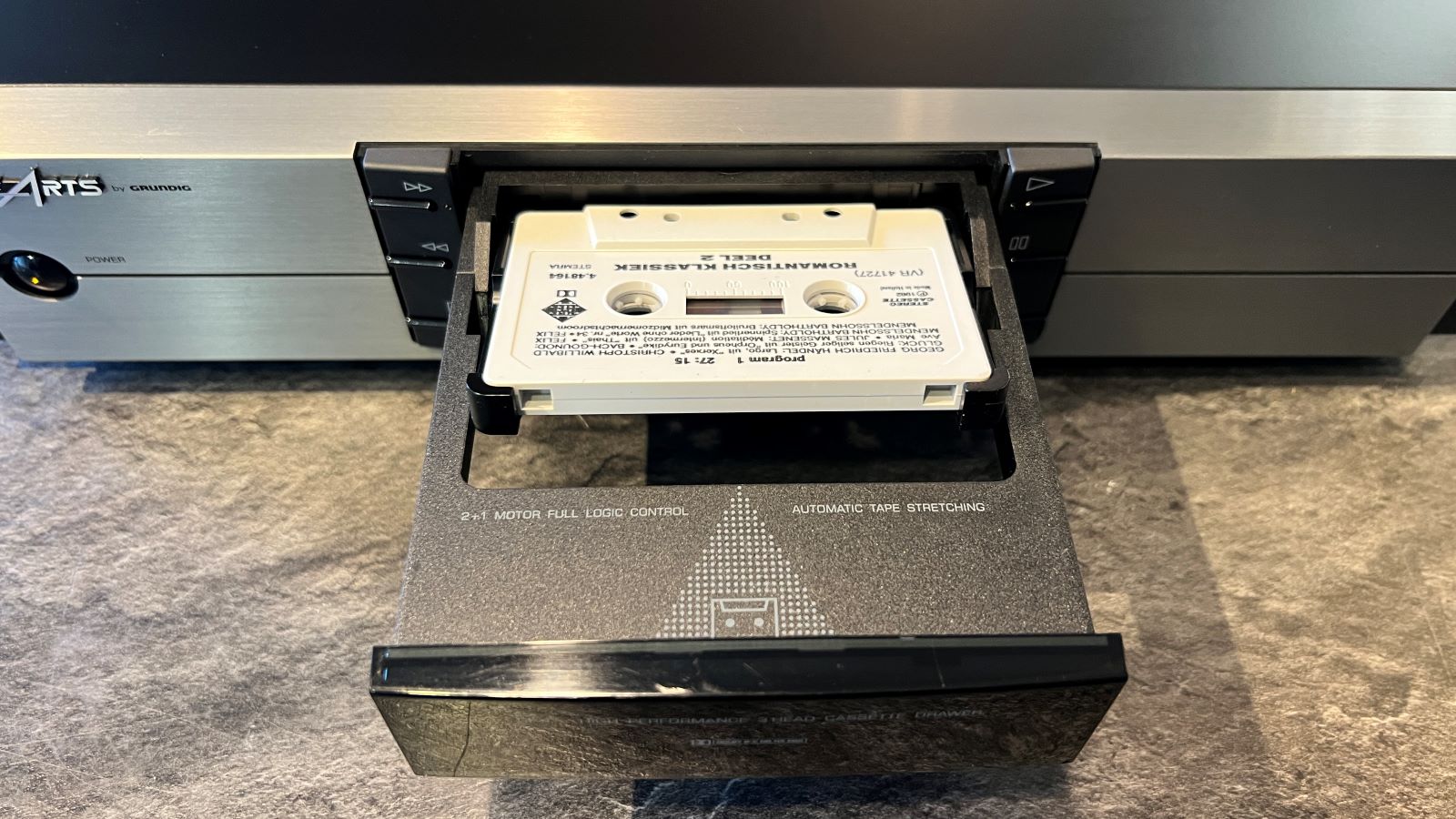 Fine Arts (by Grundig) CF4 3-Kops stereo cassettedeck