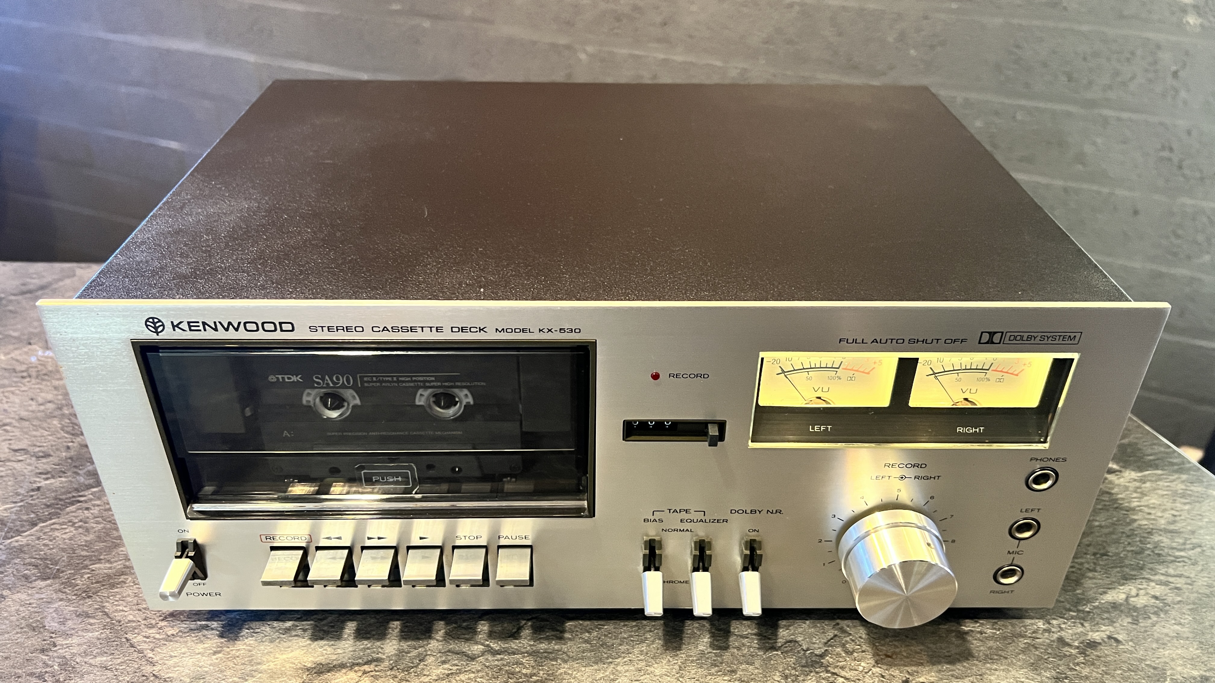Kenwood KX-530 Stereo cassettedeck