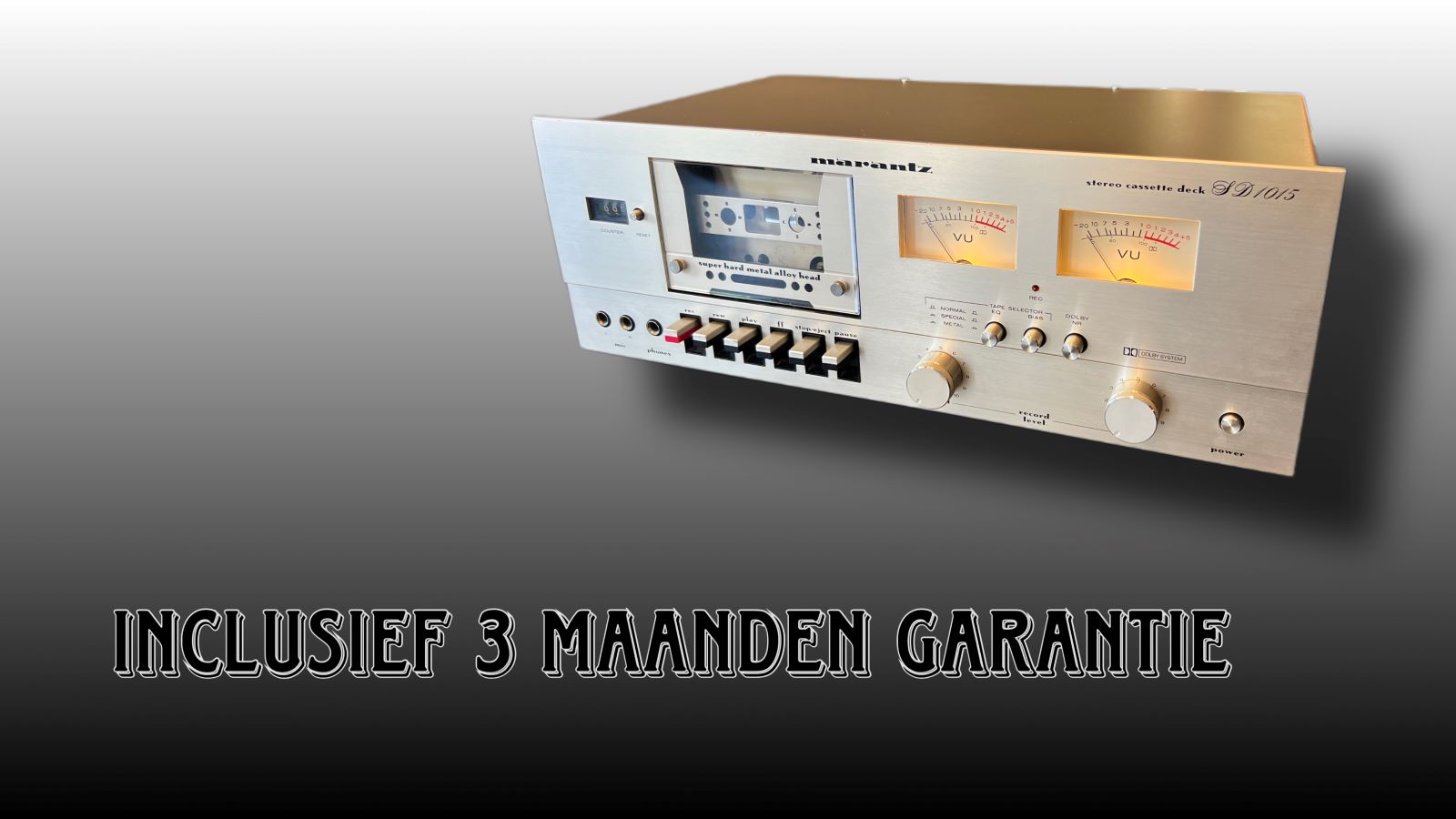 Marantz SD 1020 Cassettedeck mét garantie! 