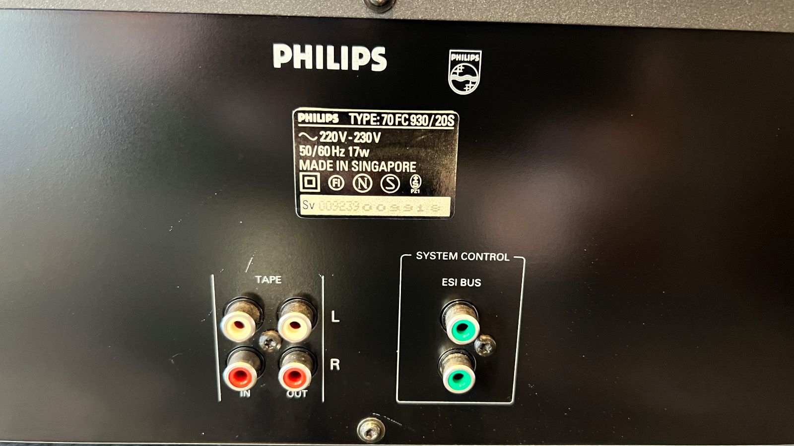 Philips FC-930 auto-reverse cassettedeck
