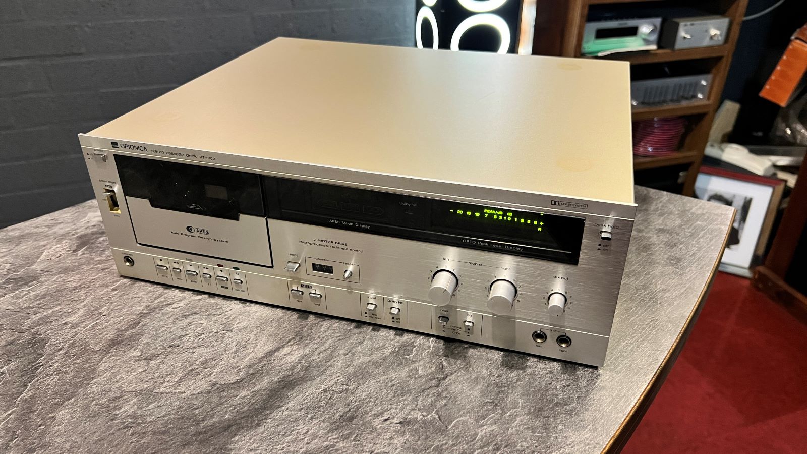 OPTONICA RT-5100 Vintage Stereocassettedeck