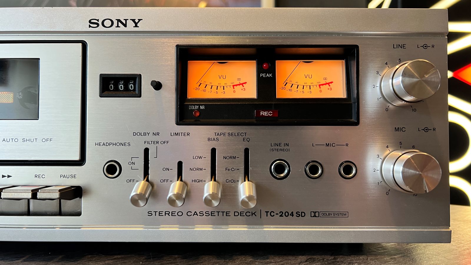 Sony TC-204SD Stereocassettedeck (1975-76)