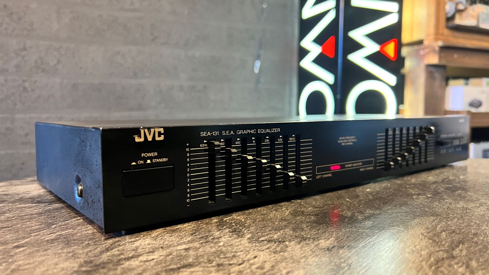 JVC SEA-131bk Stereo grafische equalizer (1990-1991)