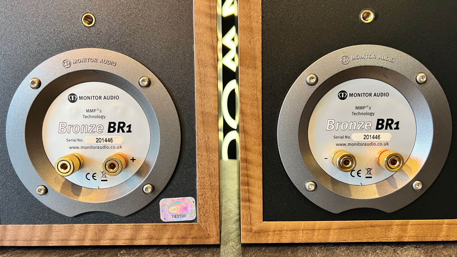 Monitor Audio BRONZE BR1 2-weg Bookshelf-speakerset