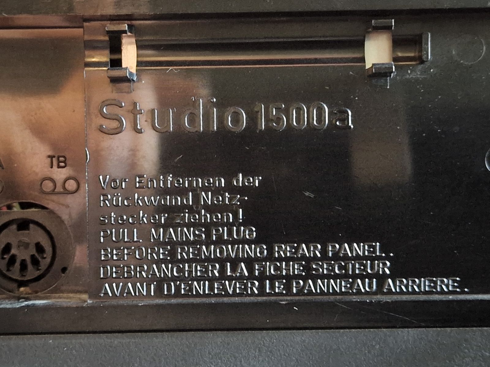 Grundig Studio 1500 eigen versterker + speakers 