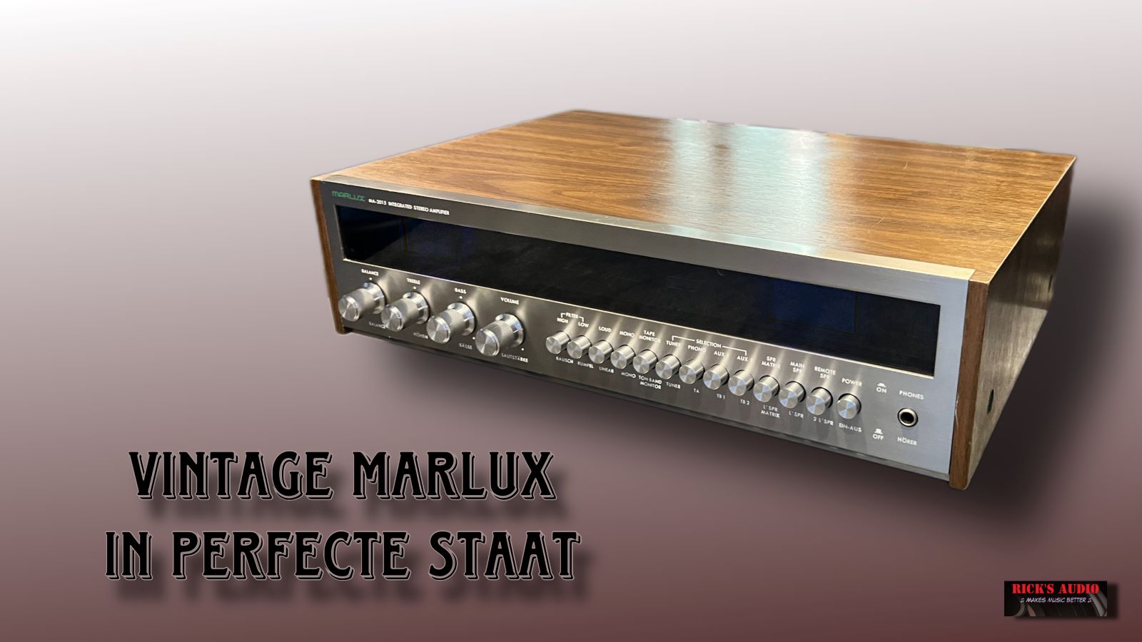 MARLUX MA-2015 Vintage stereo versterker