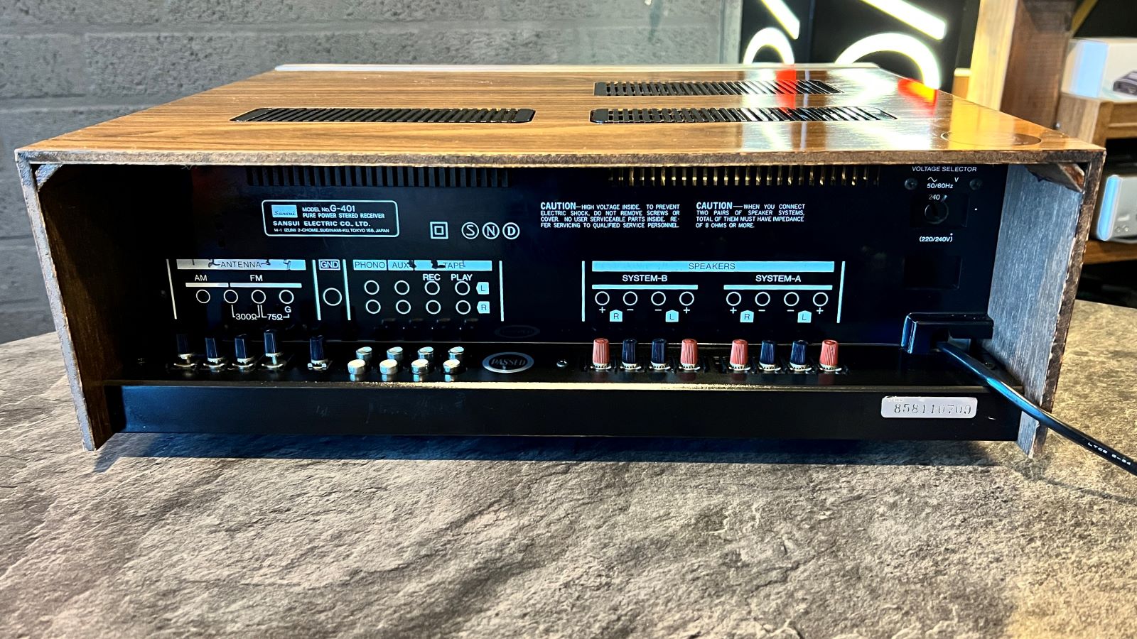 Sansui G-401(G-4500) Stereo Receiver