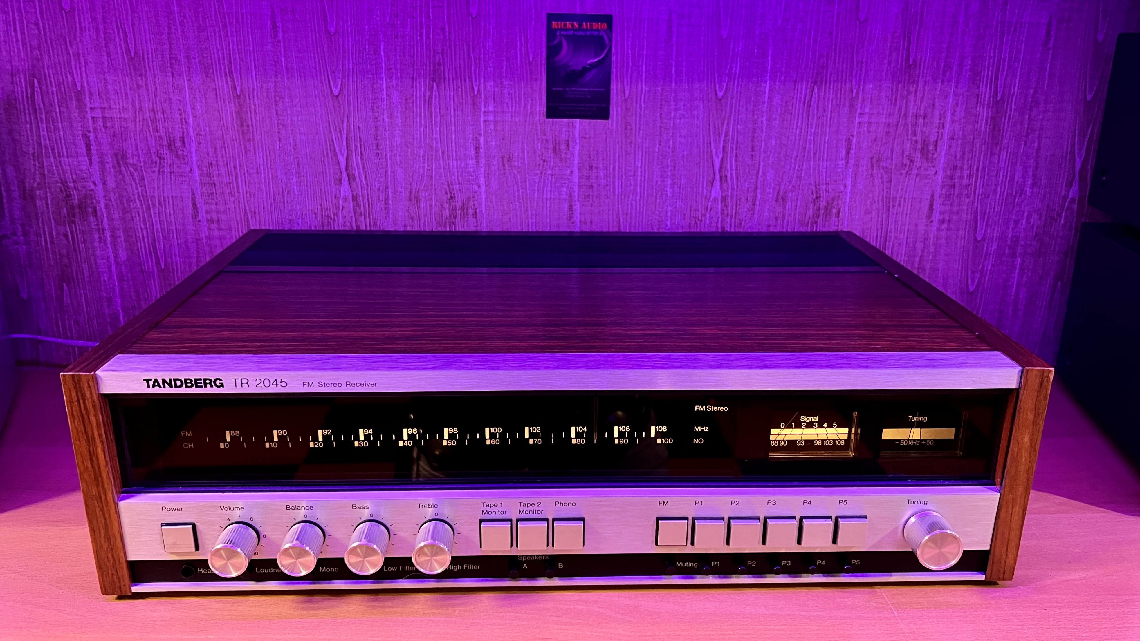 Tandberg TR-2045 VINTAGE FM-stereo-ontvanger (1977-79)