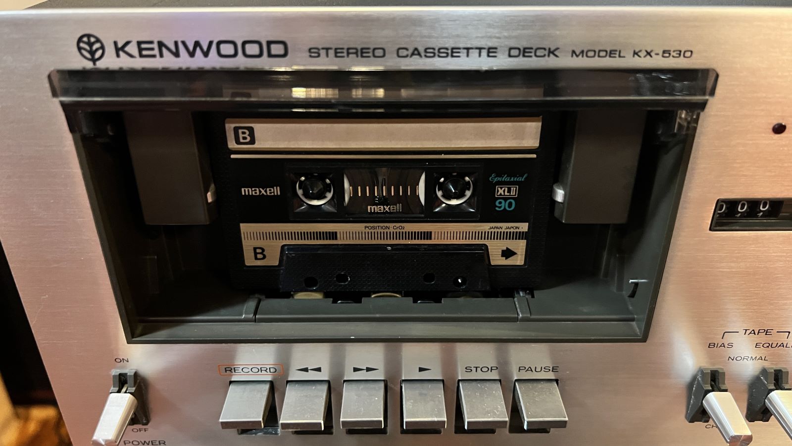 Kenwood KX-530 • Stereo cassettedeck • VINTAGE 70's