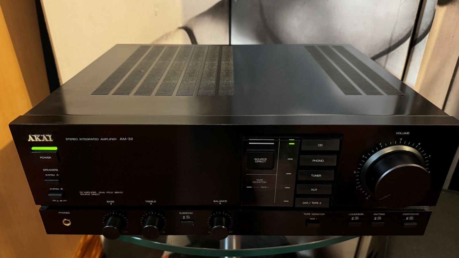 VINTAGE AKAI AM-32 × Stereo versterker (1988-89)